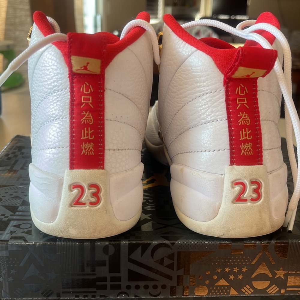 Chinese New Year Retro Jordan 12s size 5.5Y/7womens